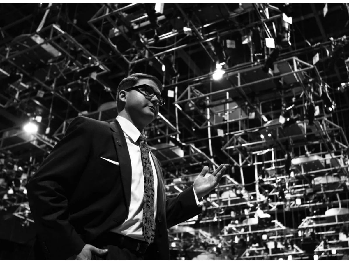 JK MULLER in a film studio
